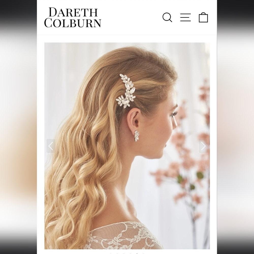 Dareth Colburn Bridal Clip